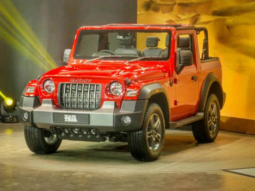 New Mahindra Thar self drive Car Rental
